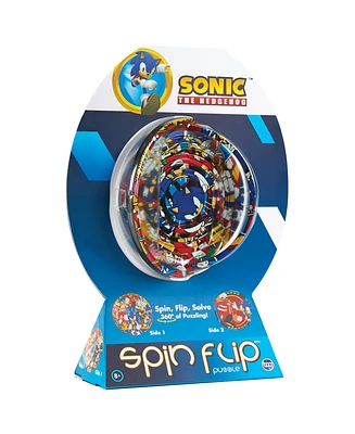 Spin Flip Puzzle:Sonic & Dr. Eggman