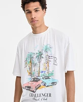 Tai Apparel Men's Dodge Challenger Graphic T-Shirt