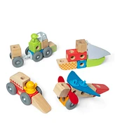 Melissa and Doug Blockables Vehicles Play Set