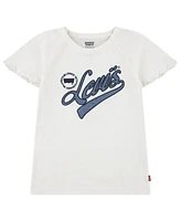 Levi's Little Girls Flounce Raglan T-Shirt