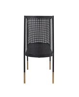 Creative Co-op 14.2" Metal Sleek Modern Console Table