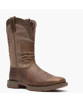 Durango Men's Rebel by Distressed Flag Embroidery Western Boot