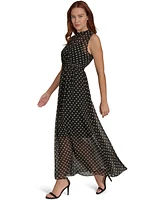 Tommy Hilfiger Women's Sleeveless Chiffon Dress