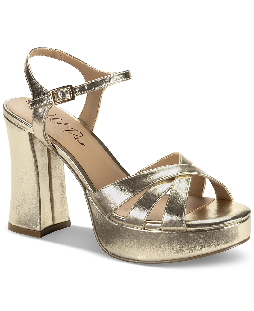 Wild Pair Women's Reemii Platform Sandals, Exclusively at Macy's