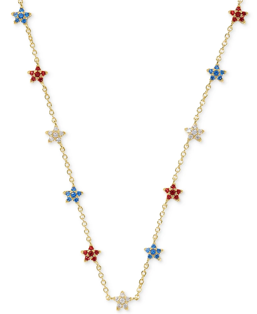 Kendra Scott Crystal Star Cluster Sierra Adjustable 19" Statement Necklace