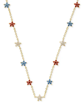 Kendra Scott Crystal Star Cluster Sierra Adjustable 19" Statement Necklace