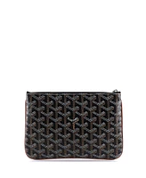 Pre-Owned Goyard Pm Senat Zip Pouch Coated Canvas