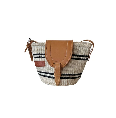 Peace Micro Handmade Sisal Crossbody Bag