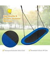 60 Inch Saucer Surf Outdoor Adjustable Swing Set