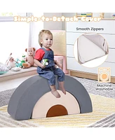 3 Piece Toddlers Climbing Toys Indoor Soft Play Equipment Playset