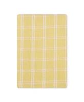 Design Imports Spring Windowpane Plaid Heavyweight Dishcloth, Set of 3
