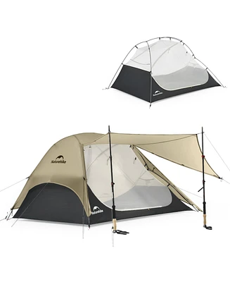 Naturehike Star River Ul 2 Person Backpacking Tent, Double Layer Waterproof Two Lightweight Cycling Tent