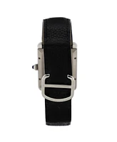 Pre-Owned Cartier Tank Solo Automatic Watch in Stainless Steel and Leather 31mm