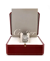 Pre-Owned Cartier Tank Francaise Quartz Watch in Stainless Steel 25mm