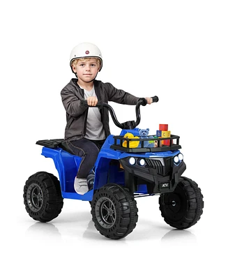 6V Kids Ride On Electric Atv with Led Headlights and MP3 Player