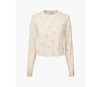 WeWoreWhat Women's Boxy Crewneck Top