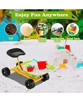8" Heavy Duty Kids Ride-on Sand Dumper with 4 Wheels