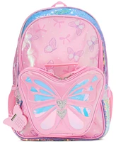 InMocean Big Girls Butterfly Backpack, Keychain & Lunch Bag Set