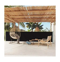 Patio Retractable Side Awning 46.1"x236.2