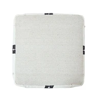 Cotton Ottoman Footrest for Living Room Comfort and Stylish Seating