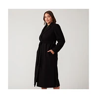 Estelle Charmed Robe Black Long Below Knee Coat