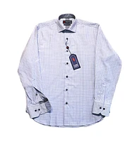 Luchiano Visconti Men's Checkered shirt