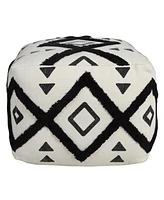 18" 100% Cotton Ottoman