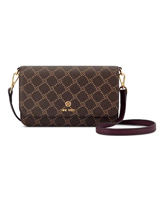 Nine West Lockup 9S Phone Crossbody Wallet
