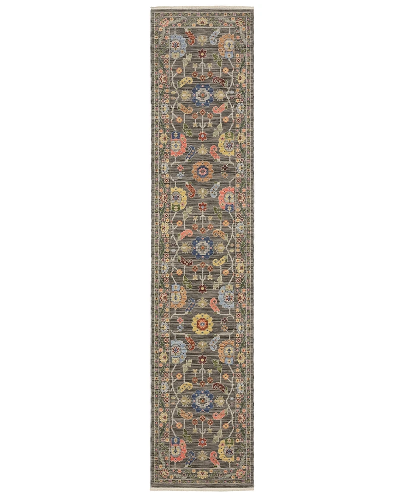 Oriental Weavers Lucca 5506K 2'6"x12' Runner Area Rug