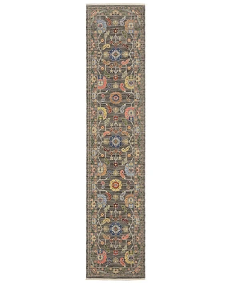 Oriental Weavers Lucca 5506K 2'6"x12' Runner Area Rug