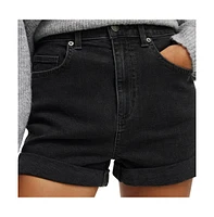 Cotton On Women's High Rise Micro Denim Short