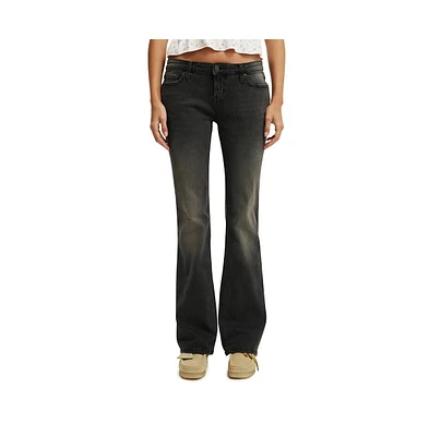 Cotton On Women's Low Rise Bootcut Jean