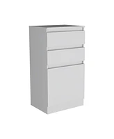 Two Drawer Standard Chest for Bedroom Storage and Home Organization