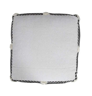 18" 100% Cotton Ottoman