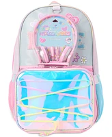 InMocean Big Girls Love Backpack, Lunch Bag & Headphone Set