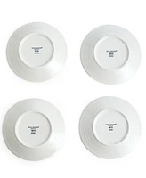 Royal Doulton 1815 Pacific Mixed Pattern Salad Plates, Set of 4