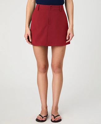 French Connection Women's Azra Twill Mini Skort