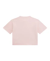 Guess Big Girl Short Sleeve with Rhinestone Logo T-Shirt
