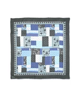 Kate Spade New York Women's Bandana Patchwork Modal Square Scarf