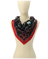 Kate Spade New York Women's Lock and Key Silk Square Scarf