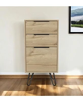 Three Drawer Standard Chest for Bedroom Storage and Organization