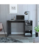 Sturdy Computer Desk with Large Work Surface and Drawers