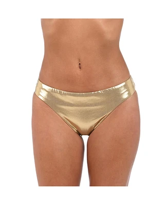 Sunshine 79 Women's Glitz And Gold Hipster Bottom