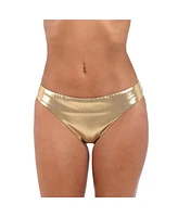 Sunshine 79 Women's Glitz And Gold Hipster Bottom