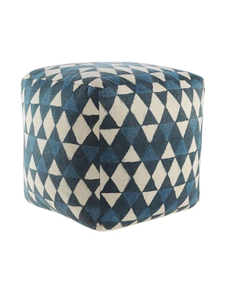 Cotton Ottoman Footrest for Cozy Living Room Seating and Relaxation