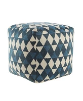 Cotton Ottoman Footrest for Cozy Living Room Seating and Relaxation