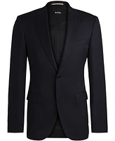 Boss by Hugo Men's Virgin-Wool Serge Suit Jacket