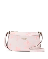 Kate Spade New York Bleecker Spring Pansies Mini Crossbody Bag