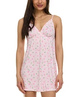 Flora by Nikrooz Women's Jinny Cherries-Print Chemise