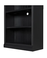 83.4" 5-Tier Bookcase w/ Light, Adjustable Shelves